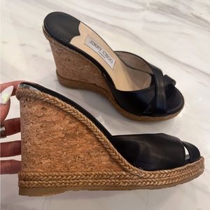 Brand new Jimmy choo almer wedges